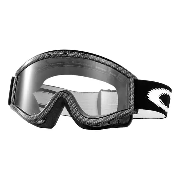Maschera Downhill Oakley L Frame MX Carbon Fiber Clear 3 Maschera Downhill Oakley L Frame MX Carbon Fiber Clear