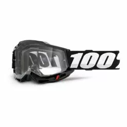 100 Percent Maschera 100% Accuri 2 Nero Bianco Con Lenti Grigio