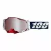 100 Percent Maschera 100% Armega Rosso Con Lenti Bianco -Vendite Biciclette MTB 100 841269166812 001