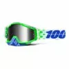 100 Percent Maschera 100% Racecraft Alchemy Verde Lente A Specchio Argento -Vendite Biciclette MTB 100 R10050110 151