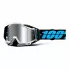 100 Percent Maschera 100% Racecraft Plus Nero Blu Lente A Specchio Grigio -Vendite Biciclette MTB 100 R10050120 108