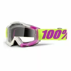100 Percent Maschera 100% Accuri Giallo Viola Lente Trasparente