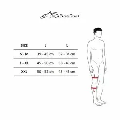 Ginocchiere Protezione Alpinestars Vector Nero Rosso 7 Ginocchiere Protezione Alpinestars Vector Nero Rosso -Vendite Biciclette MTB ALS U COM knee protector double size st v1 1