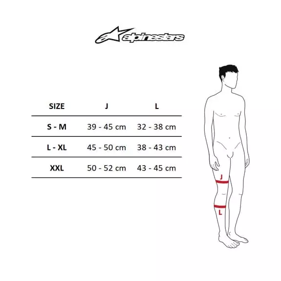 Ginocchiere Parastinchi Alpinestars Bionic Plus Nero - immagine 3