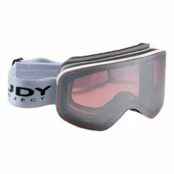 Maschera Rudy Project Skermo Bianco Opaco Lenti Kayvon Red