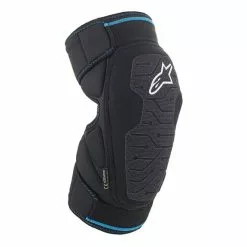 Ginocchiere Protezione Alpinestars E-Ride Nero Ciano