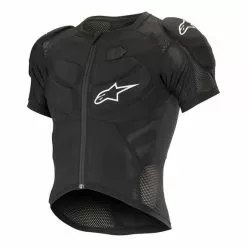 Giacca Di Protezione Alpinestars Vector Tech Manica Corta Nero
