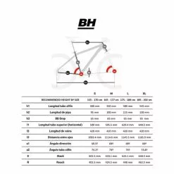 BH Bikes Bicicletta MTB BH Ultimate 8.5 Rosso -Vendite Biciclette MTB bh mtb ultimaterc st v1 6