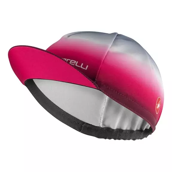 Cappellino Castelli Dolce Viola Blu Acciaio Donna 4 Cappellino Castelli Dolce Viola Blu Acciaio Donna - immagine 2