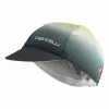 Cappellino Castelli Dolce Verde Scuro Giallo Donna -Vendite Biciclette MTB ca 4522086 776 001