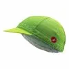 Cappellino Castelli Rosso Corsa 2 Verde Lime Elettrico -Vendite Biciclette MTB ca 4523033 383 001