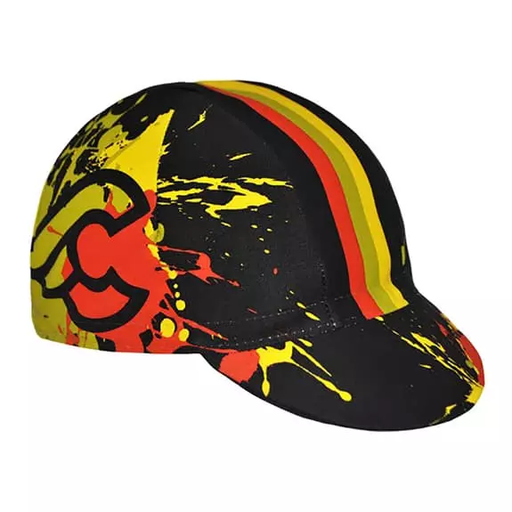 Cappellino Cinelli Splash Nero Multicolor 3 Cappellino Cinelli Splash Nero Multicolor