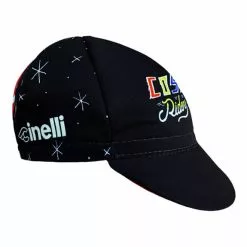Cappellino Cinelli Sergio Mora Cosmic Riders Nero