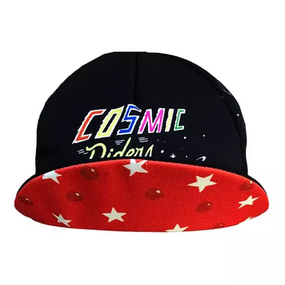 Cappellino Cinelli Sergio Mora Cosmic Riders Nero 4 Cappellino Cinelli Sergio Mora Cosmic Riders Nero - immagine 2