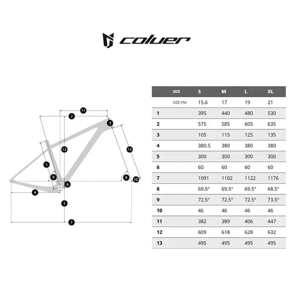 Bicicletta MTB Coluer Ascent 291 Rosso 4 Bicicletta MTB Coluer Ascent 291 Rosso - immagine 2