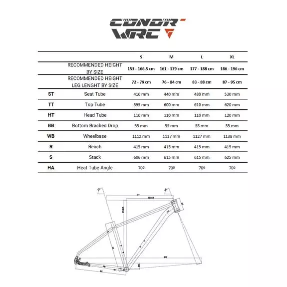 Conor WRC Bicicletta MTB Conor - WRC 29" Comp SX Verde Chiaro 4 Conor WRC Bicicletta MTB Conor - WRC 29" Comp SX Verde Chiaro - immagine 2