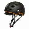 Casco Cairn Bike Quartz LED USB Nero Arancione -Vendite Biciclette MTB crn 030038002 001