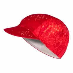 Cappellino Sottocasco Endura Paisley Rosso Donna