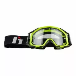 Maschera Hebo Quantum II Giallo Nero Con Lente Trasparente