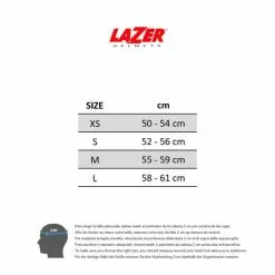 Casco Lazer Tardiz 2 Nero -Vendite Biciclette MTB lazer cascos st v1 3