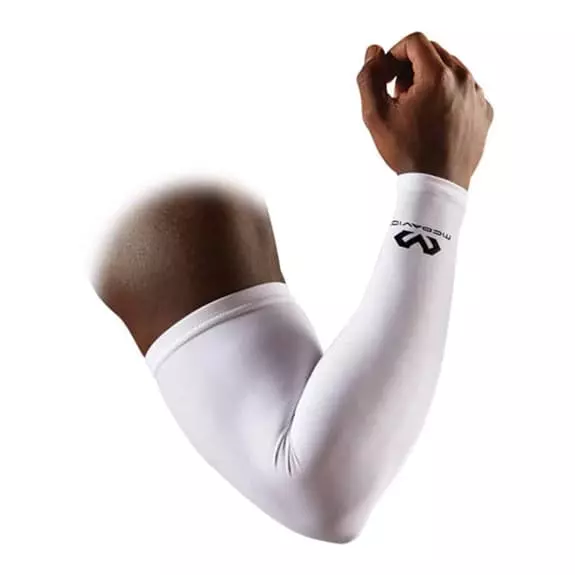 Manicotti Compressione McDavid Bianco 3 Manicotti Compressione McDavid Bianco