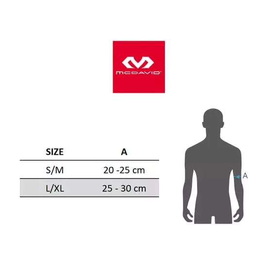 Manicotti A Compressione McDavid Nero 4 Manicotti A Compressione McDavid Nero - immagine 2