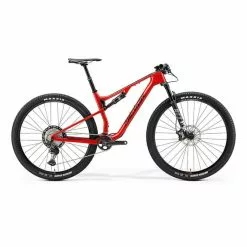 Bicicletta MTB Merida Ninety-Six RC XT Rosso Nero Scuro