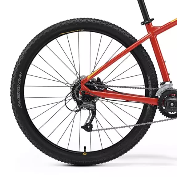 Bicicletta MTB Merida Big Nine 60 Rosso Arancione 7 Bicicletta MTB Merida Big Nine 60 Rosso Arancione - immagine 5