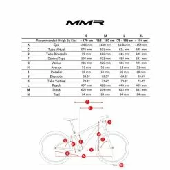 Bicicletta MTB MMR Rakish 70 2023 Bianco -Vendite Biciclette MTB mmr mtb rakish st v2 2