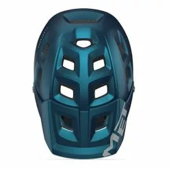 Casco MET Terranova Blu-grigio Nero -Vendite Biciclette MTB mt 713631 c 003