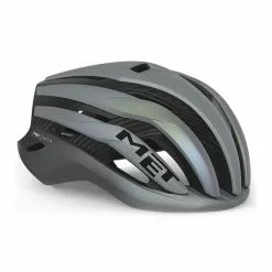 Casco MET Trenta 3K Carbon MIPS Grigio Iridescente