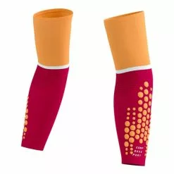 Manicotti Compressport ArmForce Ultralight Arancio Granata -Vendite Biciclette MTB po su00008b 313 003