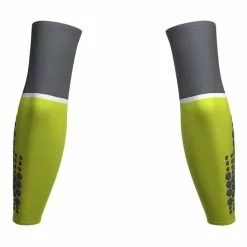 Manicotti Compressport ArmForce Ultralight Verde Lime Grigio -Vendite Biciclette MTB po su00008b 607 005