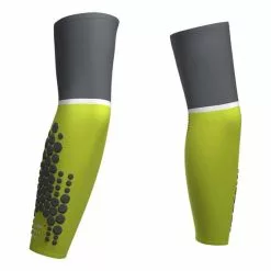 Manicotti Compressport ArmForce Ultralight Verde Lime Grigio -Vendite Biciclette MTB po su00008b 607 006