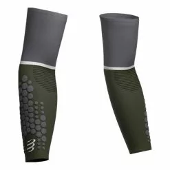 Manicotti Compressport ArmForce Ultralight Grigio Verde