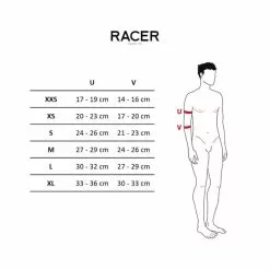 Gomitiere Racer Profile Nero -Vendite Biciclette MTB rcr u com elbow pads st v1 2