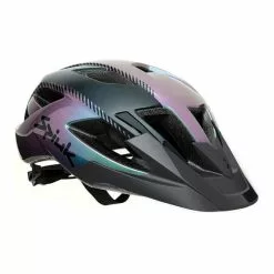 Casco Spiuk Kaval Nero Lilla Iridescente