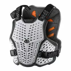 Gilet Di Protezione Troy Lee Designs Rockfight CE Bianco Nero